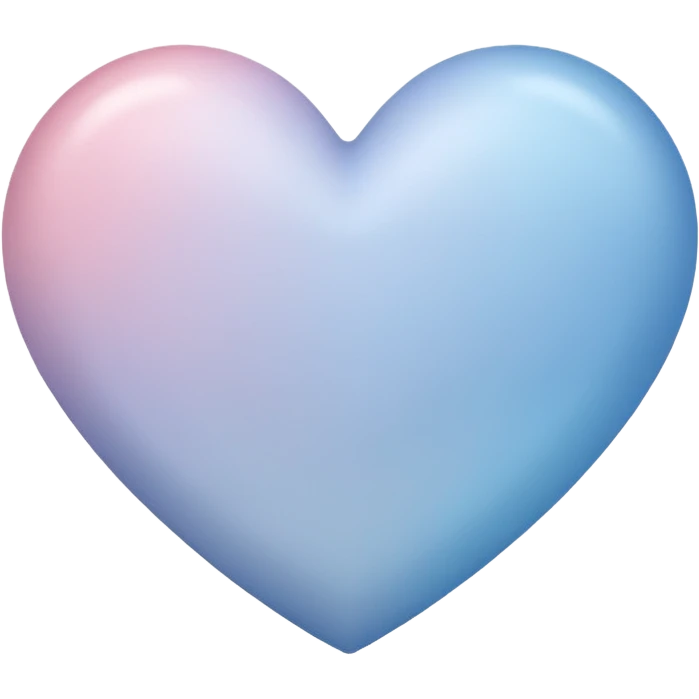 Heart-coloured-pastel-grey-blue-shade emoji