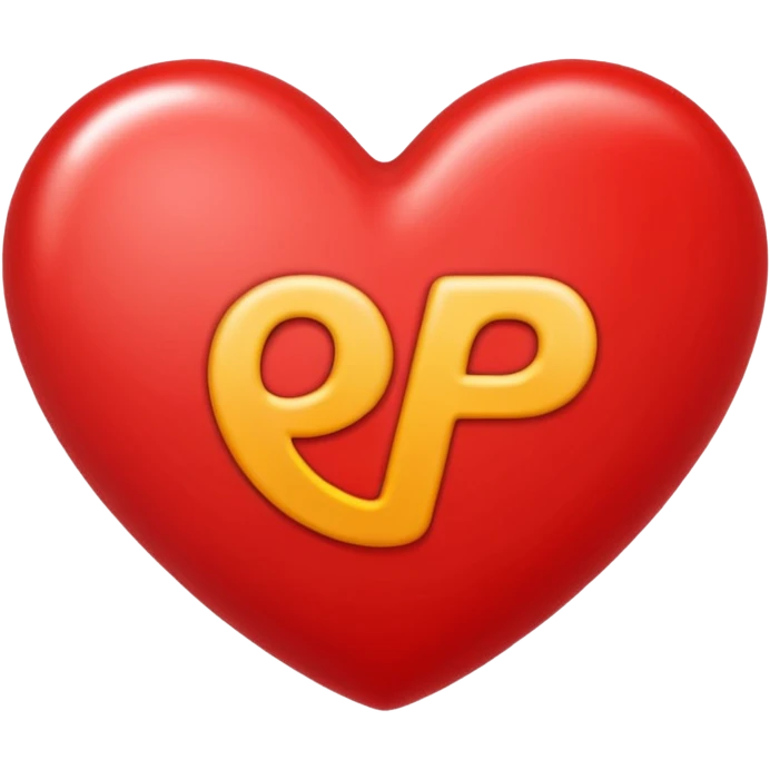 emoji herz mit buchstabe P drin emoji