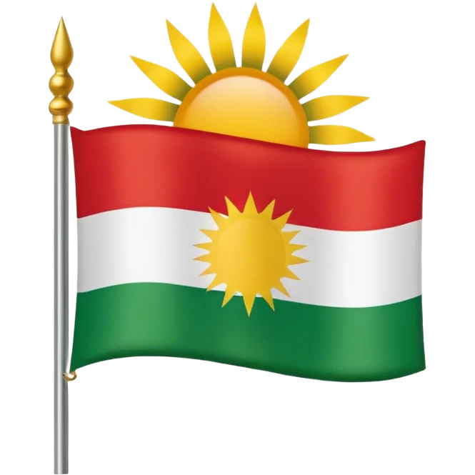 Make a Kurdistan emoji.  emoji