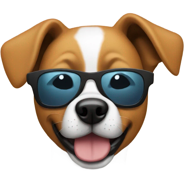 dog with sunglasses  emoji