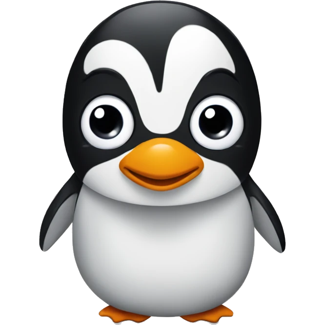 Penguin bleh emoji