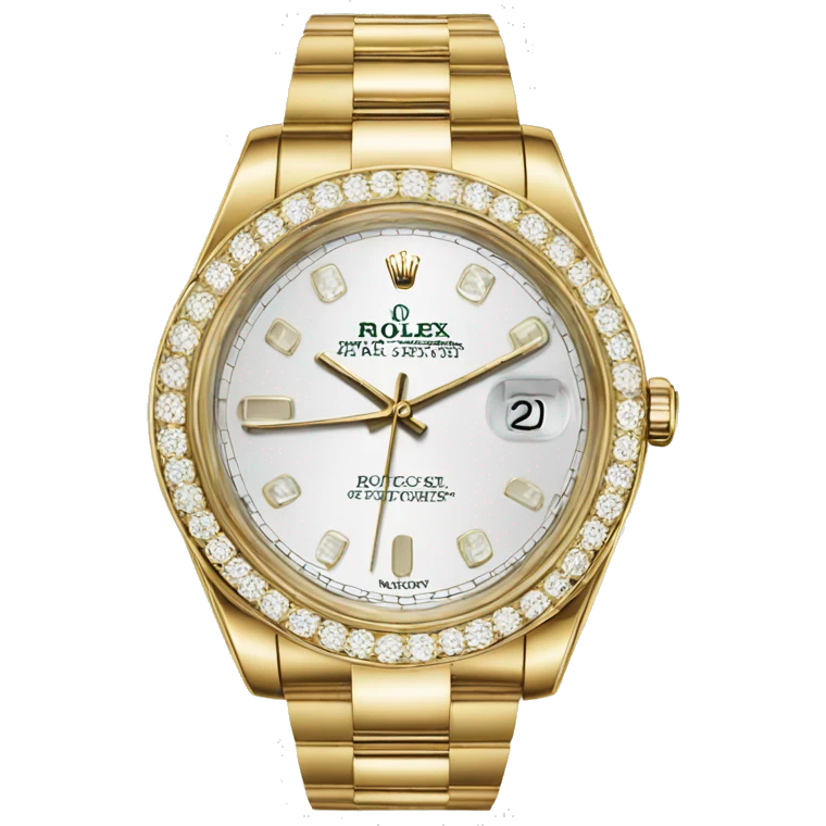 rolex watch emoji IOs style emoji