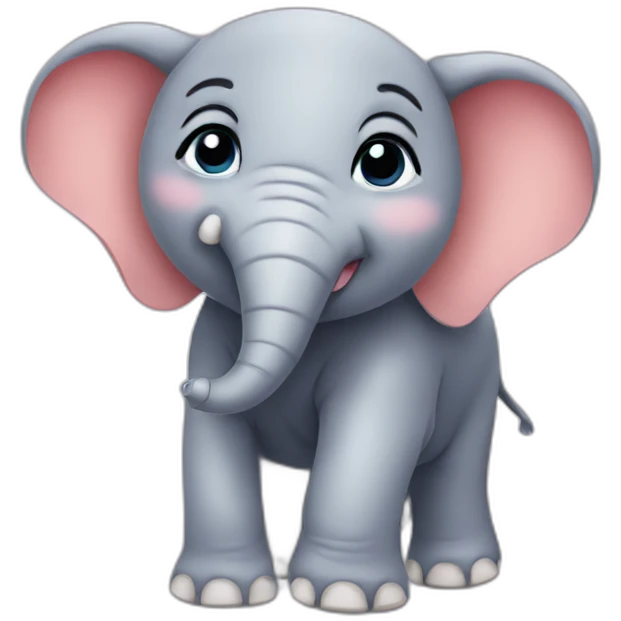 Cute Elephant emoji