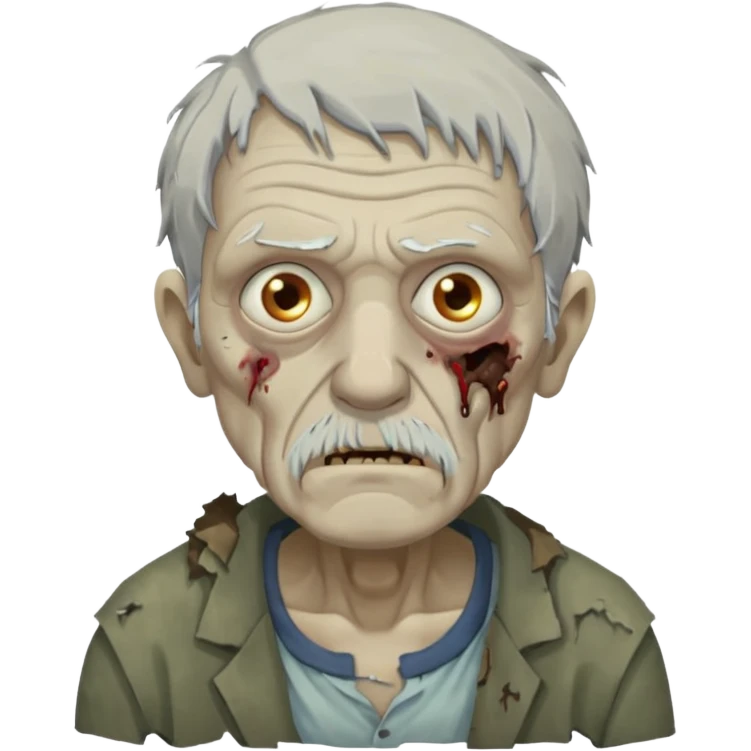 greek ancient zombie old man emoji
