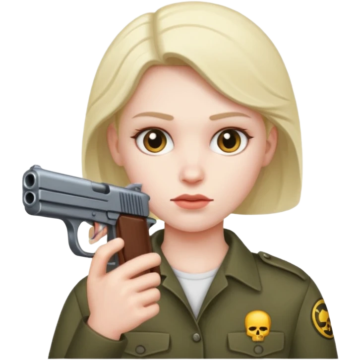 gun to head emoji