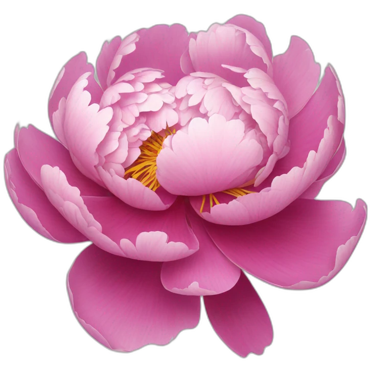 Peony emoji