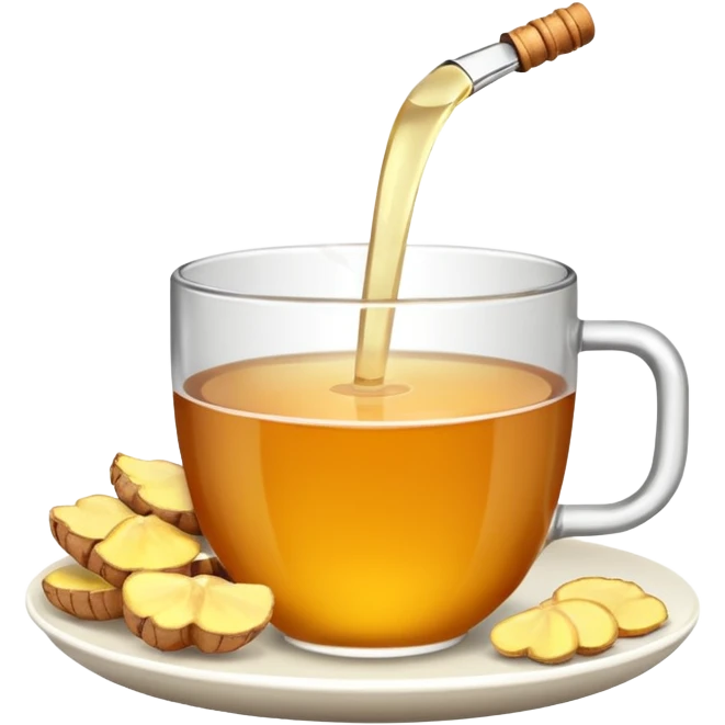 simple cup of ginger tea emoji