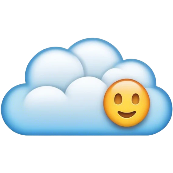 cloud computing emoji