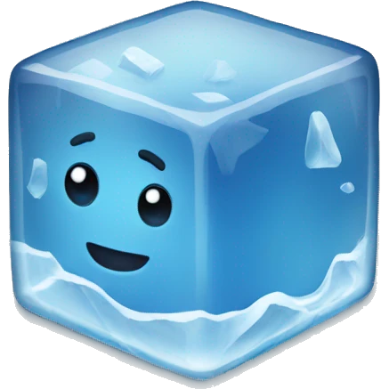 Ice cube  emoji
