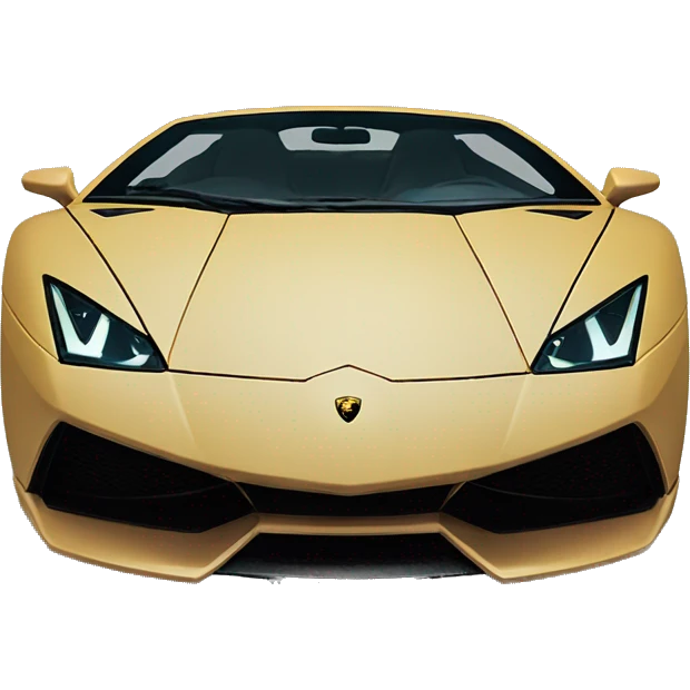 A Lamborghini￼ emoji