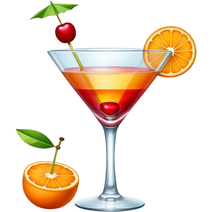Sex on the beach cocktail emoji