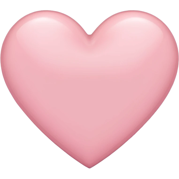 light pink heart emoji  emoji