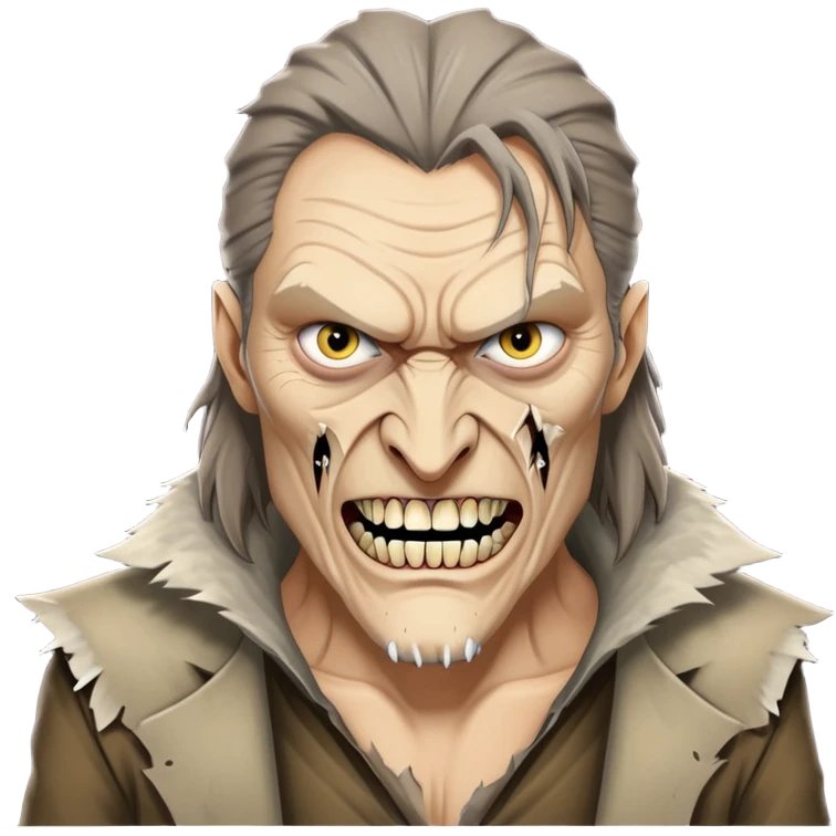 Fenrir Greyback in harry potter emoji
