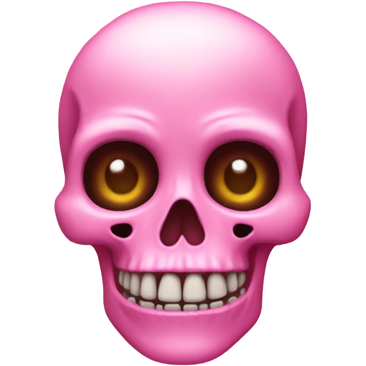 pink skeleton  emoji