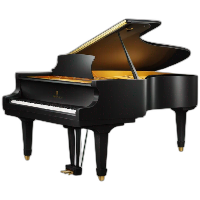 grand piano emoji