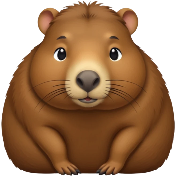 Capibara emoji