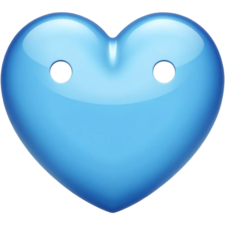 💗 in blue  emoji