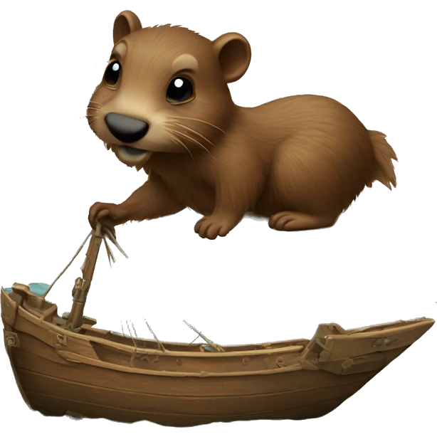 bucky beaver Shipwrecked 64 emoji