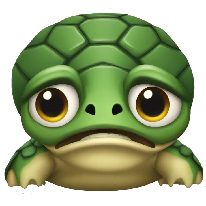 Angry turtle  emoji