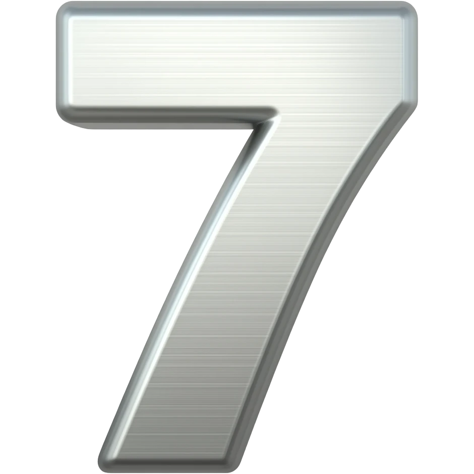 7 numero emoji