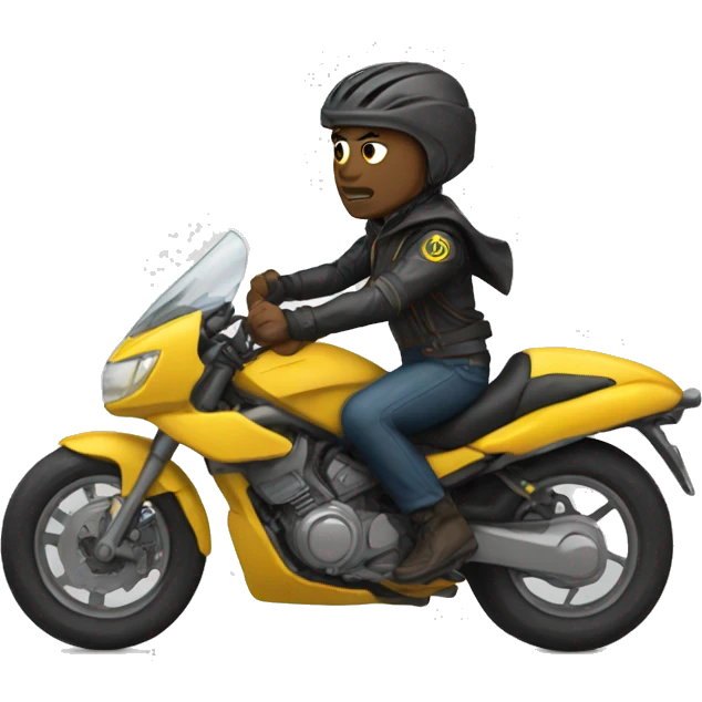 Storm rider emoji