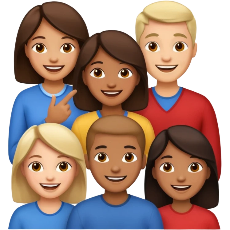 multicultural people emoji