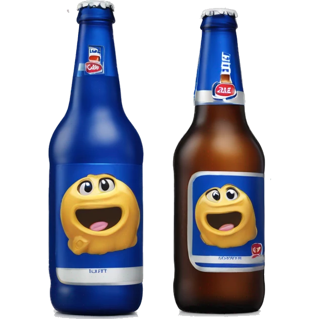 Labatt Blue Beer Bottle emoji