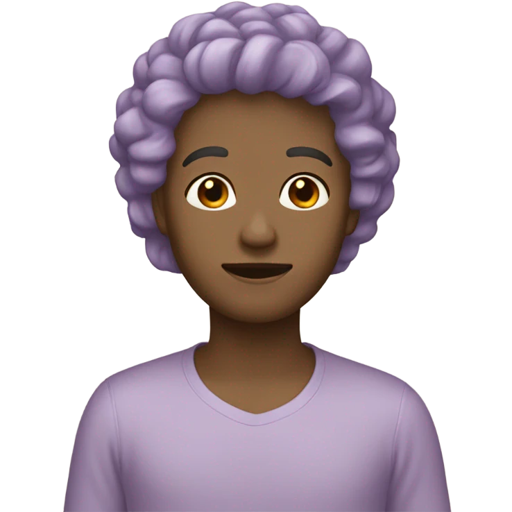 Beige lavender emoji