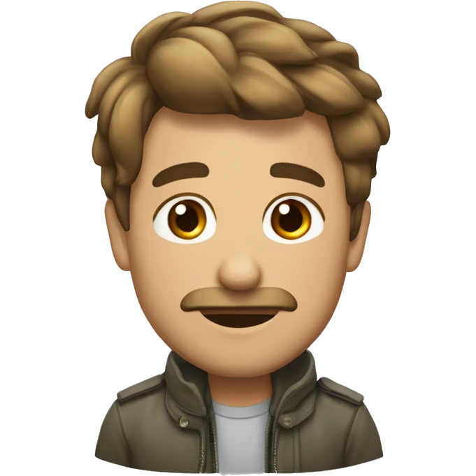 Ежик в шляпе с грибом emoji