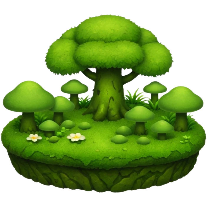 moss garden emoji