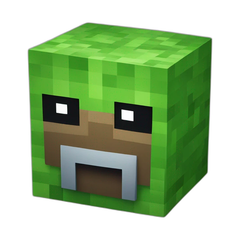 Minecraft creeper emoji