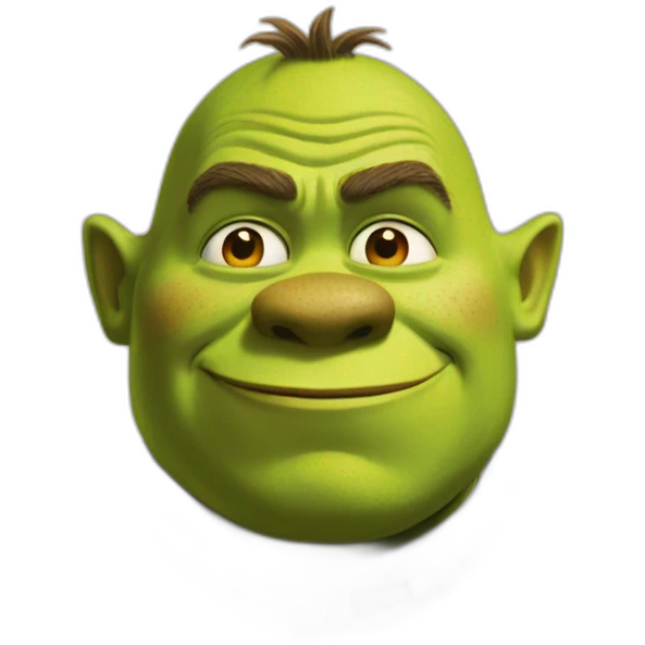 Shrek sur le dos de Sonic  emoji