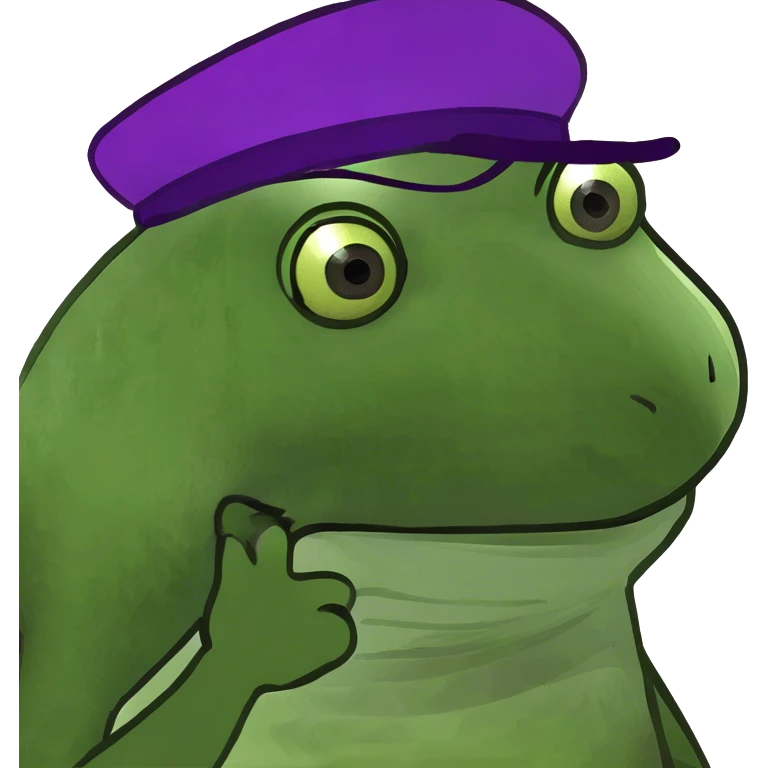 Pulsating eggplant emoji