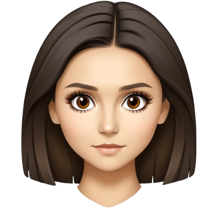 nina dobrev mixed with vanessa hudgens  emoji