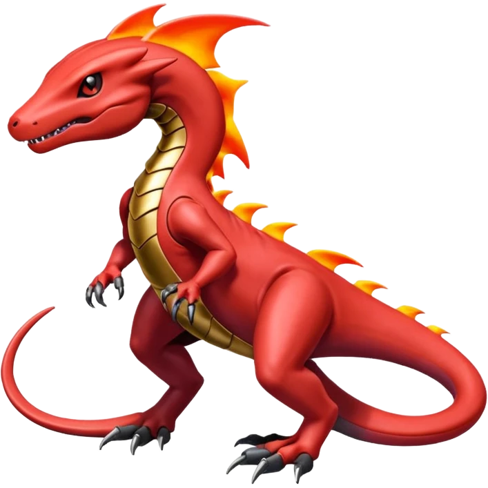 Genesect-Salandit-Fakémon-hybrid-creature (full body)  emoji