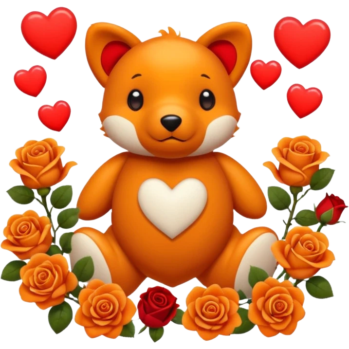 🐟 🐶 💕 🌹🥰💕🐻 emoji