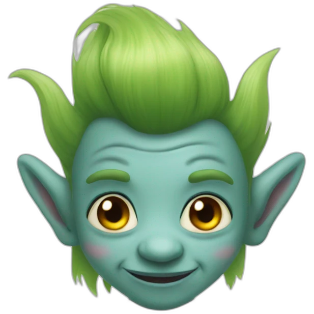 little cute Troll emoji
