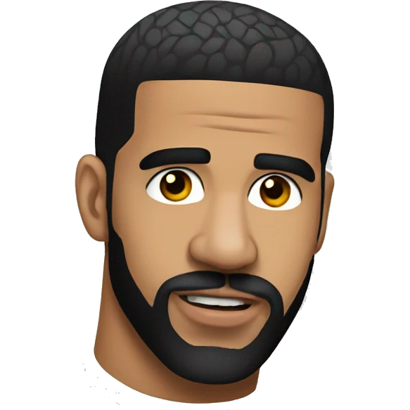 Drake with painted nails  emoji