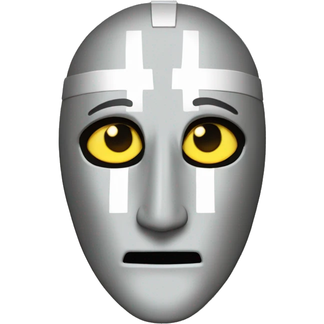 Baldwin IV of Jerusalem from kingdom of heaven with a crusader mask emoji