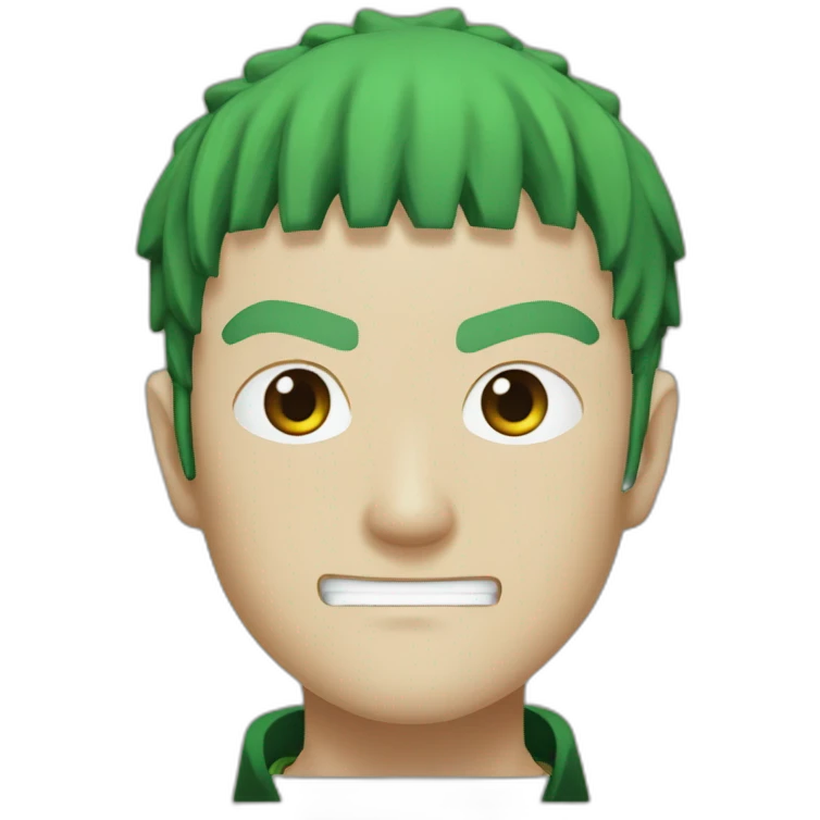 Zoro dans Naruto emoji