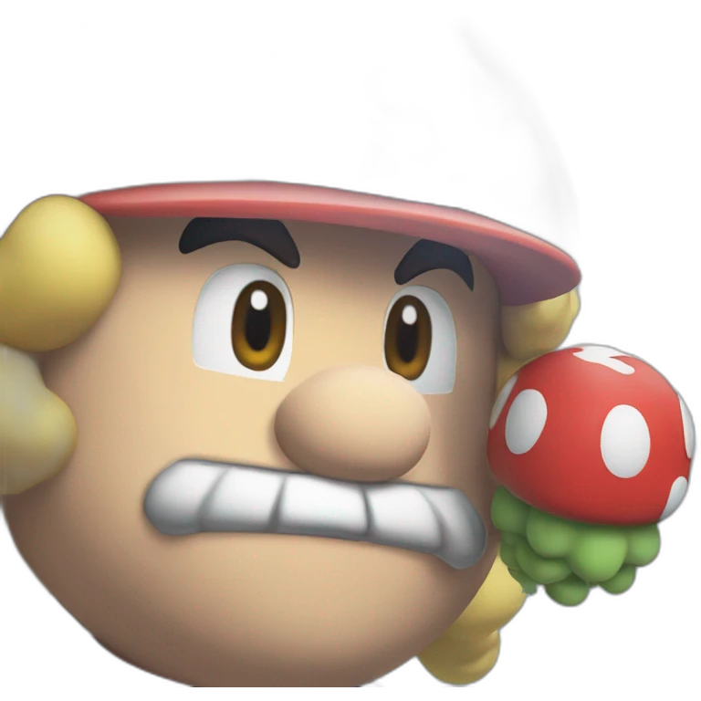 Mario eaten ramens  emoji