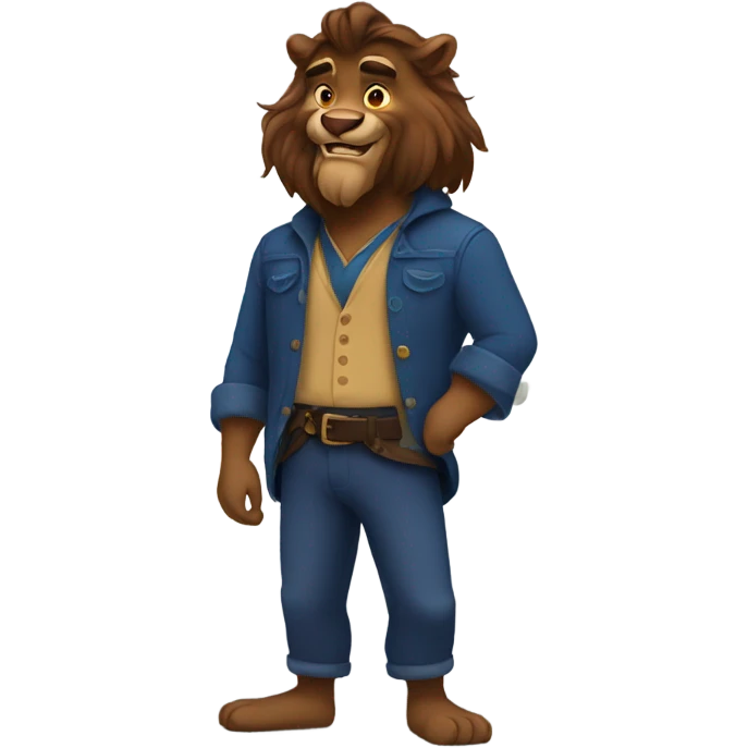 Disney beast emoji