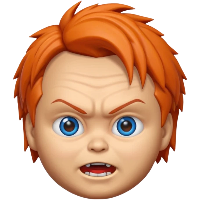 Un emojin de chuky emoji