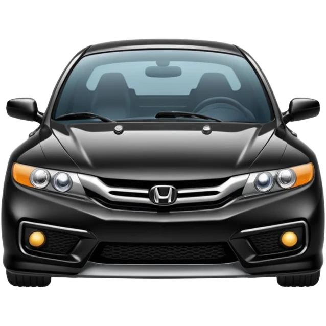 Black honda emoji