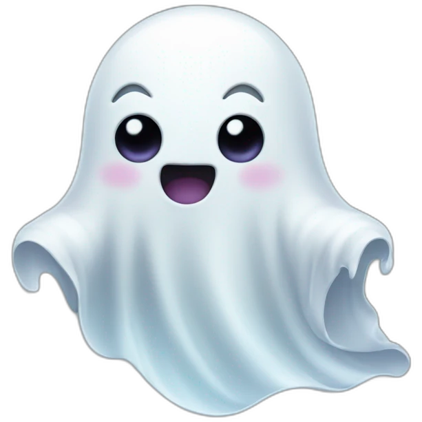cute ghost emoji