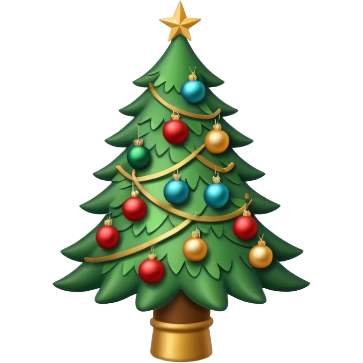 Christmas tree emoji