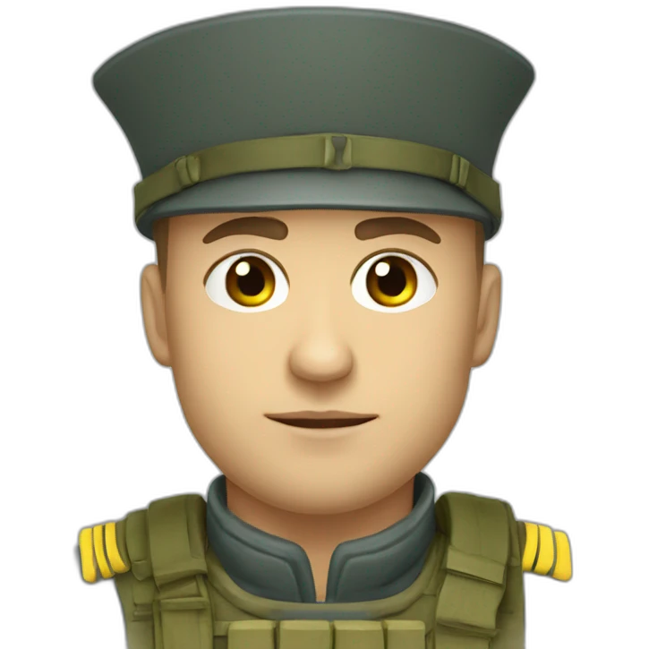 ukrainian hero solider emoji