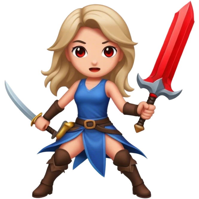 Girl slaying emoji