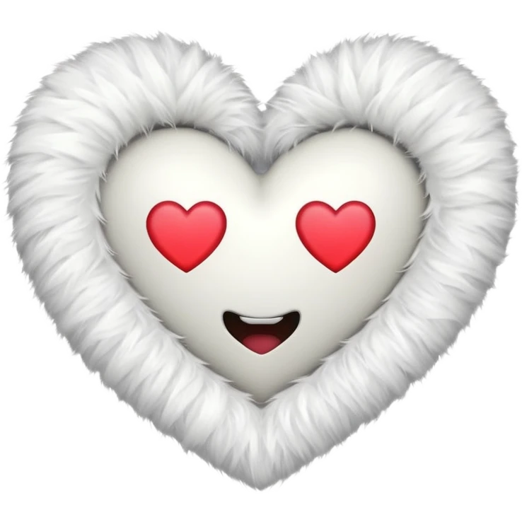 Adidas fur heart emoji