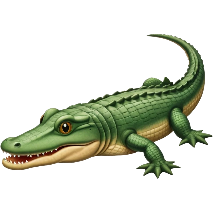 Tiktaalik Roseau-a fish that looks like a crocodile emoji